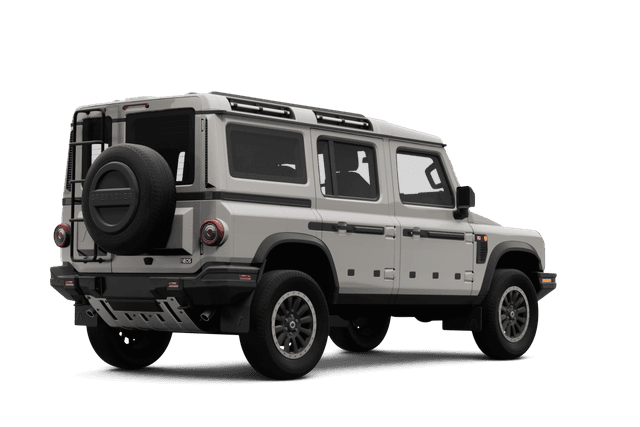 Ineos Grenadier - Back view Ineos Grenadier - Back view