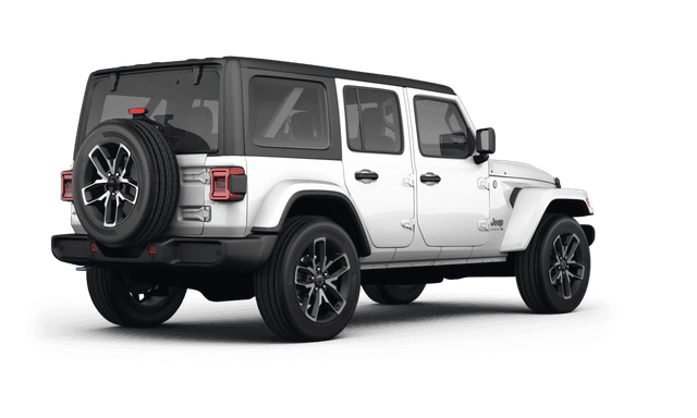Jeep Wrangler - Back view Jeep Wrangler - Back view