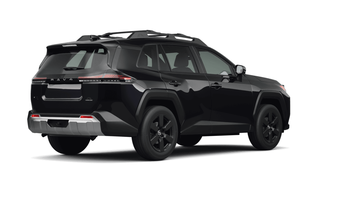 Toyota RAV4 - Back view Toyota RAV4 - Back view